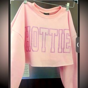 Hottie crop sexy sweater
